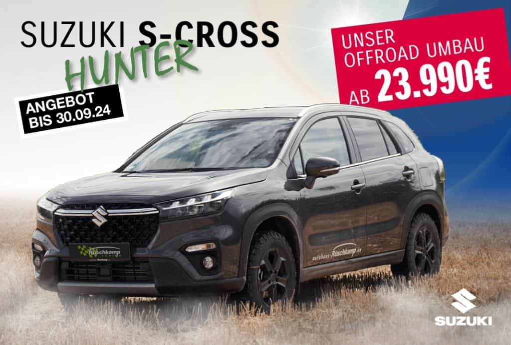 Suzuki S-Cross Hunter Teaser