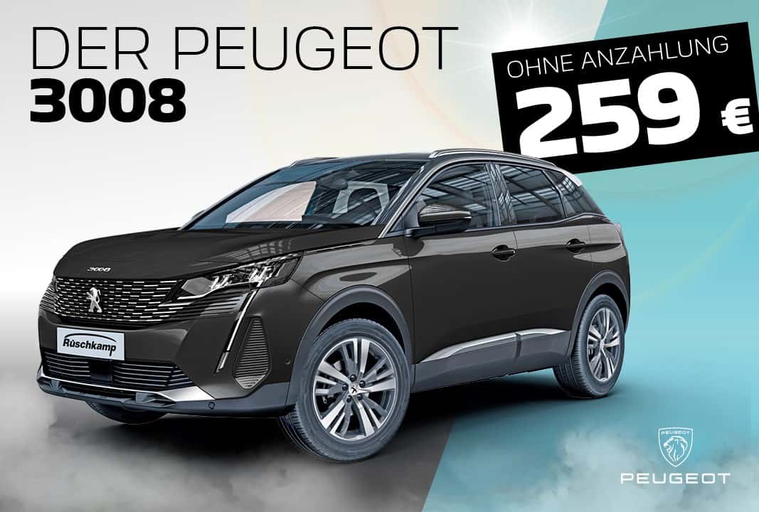 Peugeot 3008 Angebotsbild