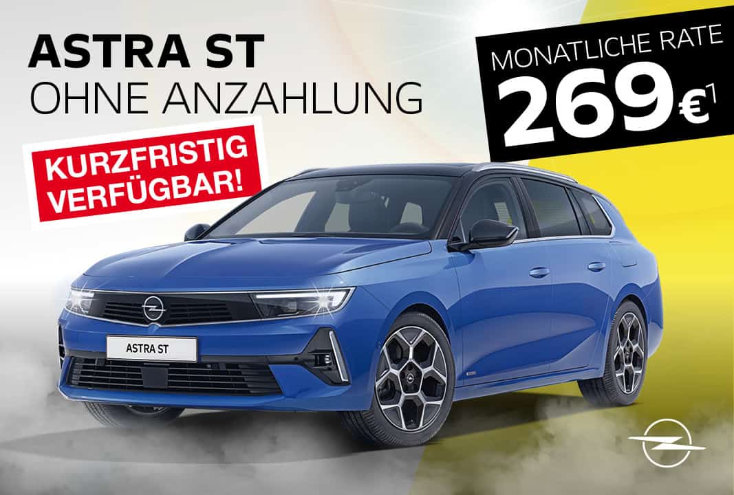 Opel Astra ST Teaser