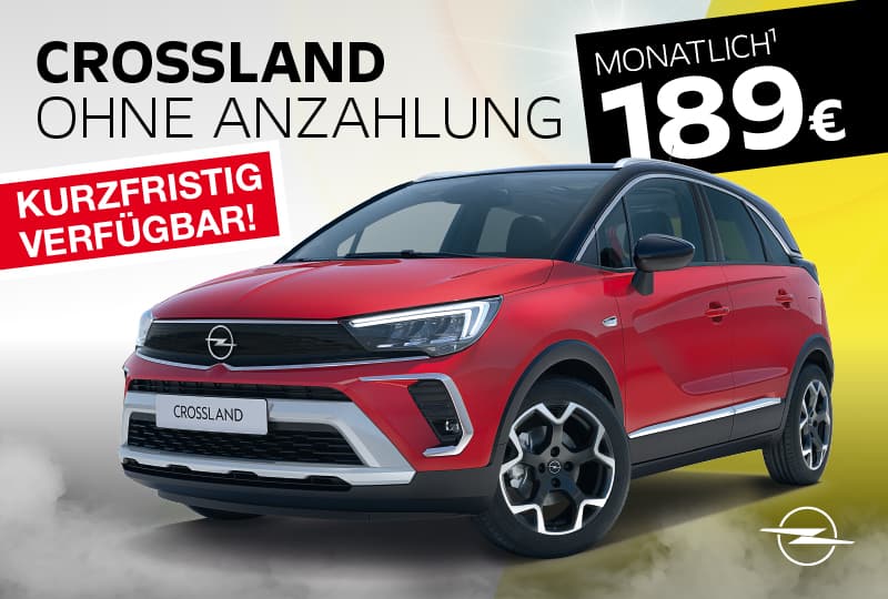 Teaser Opel Crossland