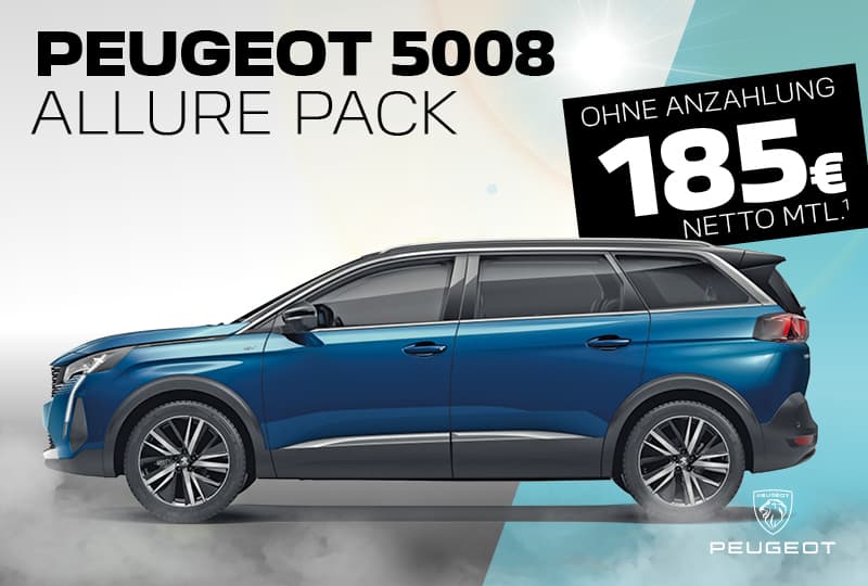 Teaser Peugeot 5008 Allure Pack
