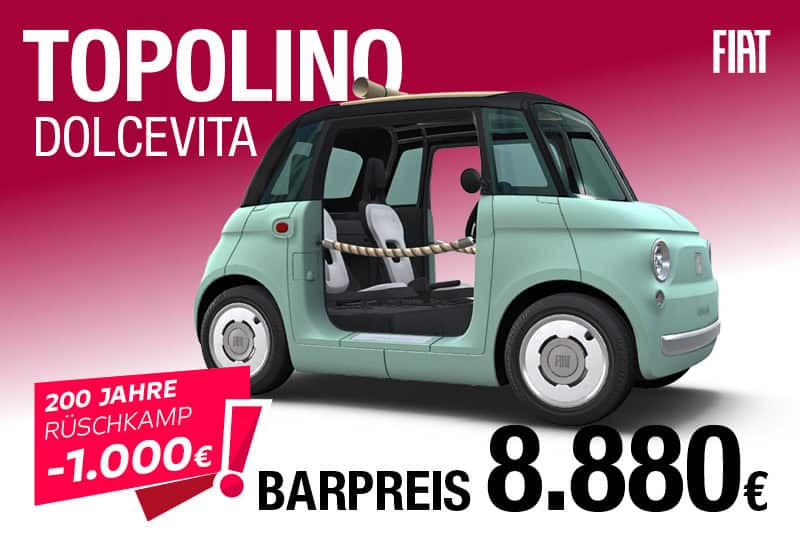 Fiat Topolino Dolcevita Teaser