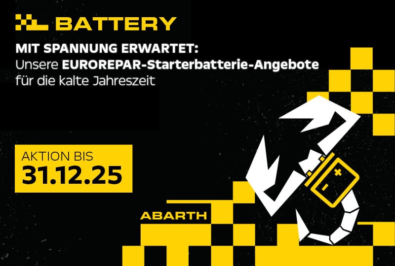 Batterieaktion Abarth 2025