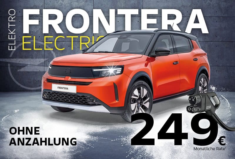 Teaser Opel Frontera-e