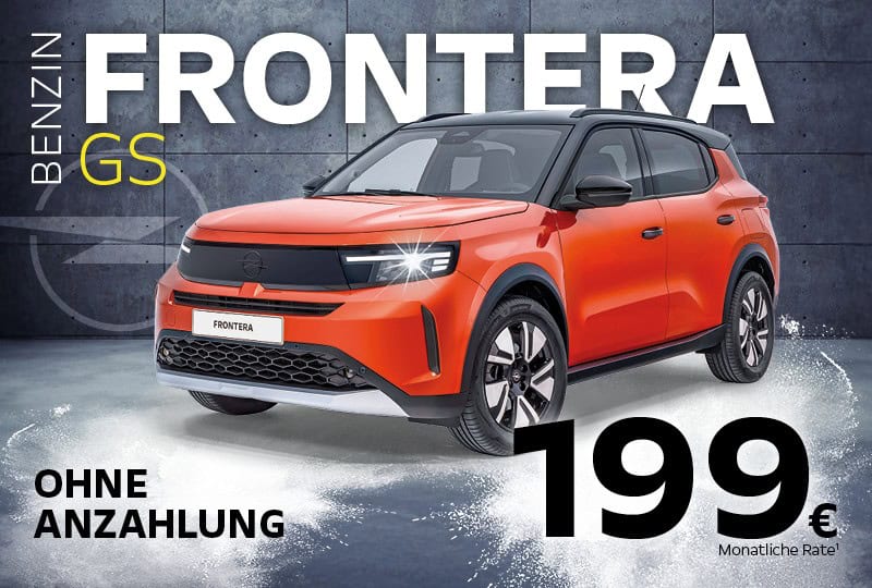 Teaser Opel Frontera